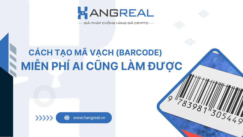 CÁCH TẠO MÃ VẠCH MIỄN PHÍ TRÊN EXCEL & WORD